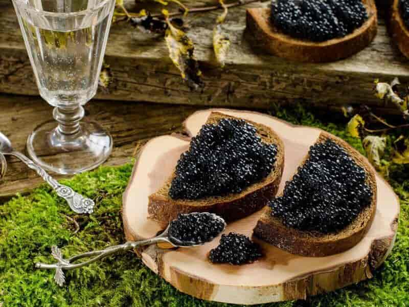 خرید و قیمت خاویار سیاه درجه یک 100 گرمی + فروش صادراتی